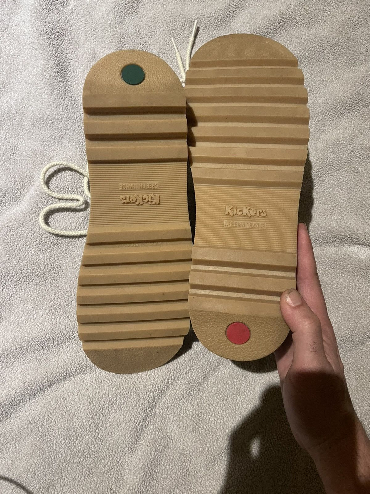 Kickers × Palace 2018 Palace x Kickers Gum Sole Navy Blue High Top Boots Size US 11.5 / EU 44-45 - 5 Thumbnail