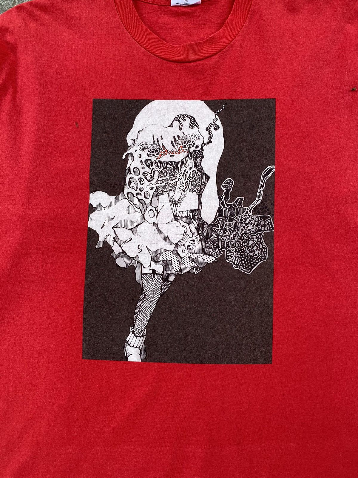 Vintage Vintage GOAT Anime Alien Art Long Sleeve Size US XL / EU 56 / 4 - 8 Thumbnail