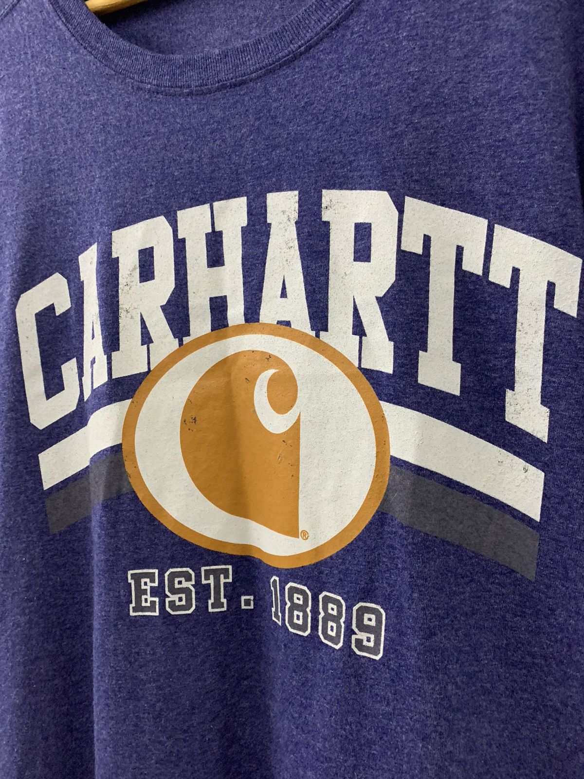 Carhartt Carhartt Big Logo Long Sleeve Size US XL / EU 56 / 4 - 2 Thumbnail