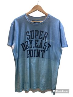 SuperDry Super Dry Brand t shirt 2XL gray Motorcycle japanese