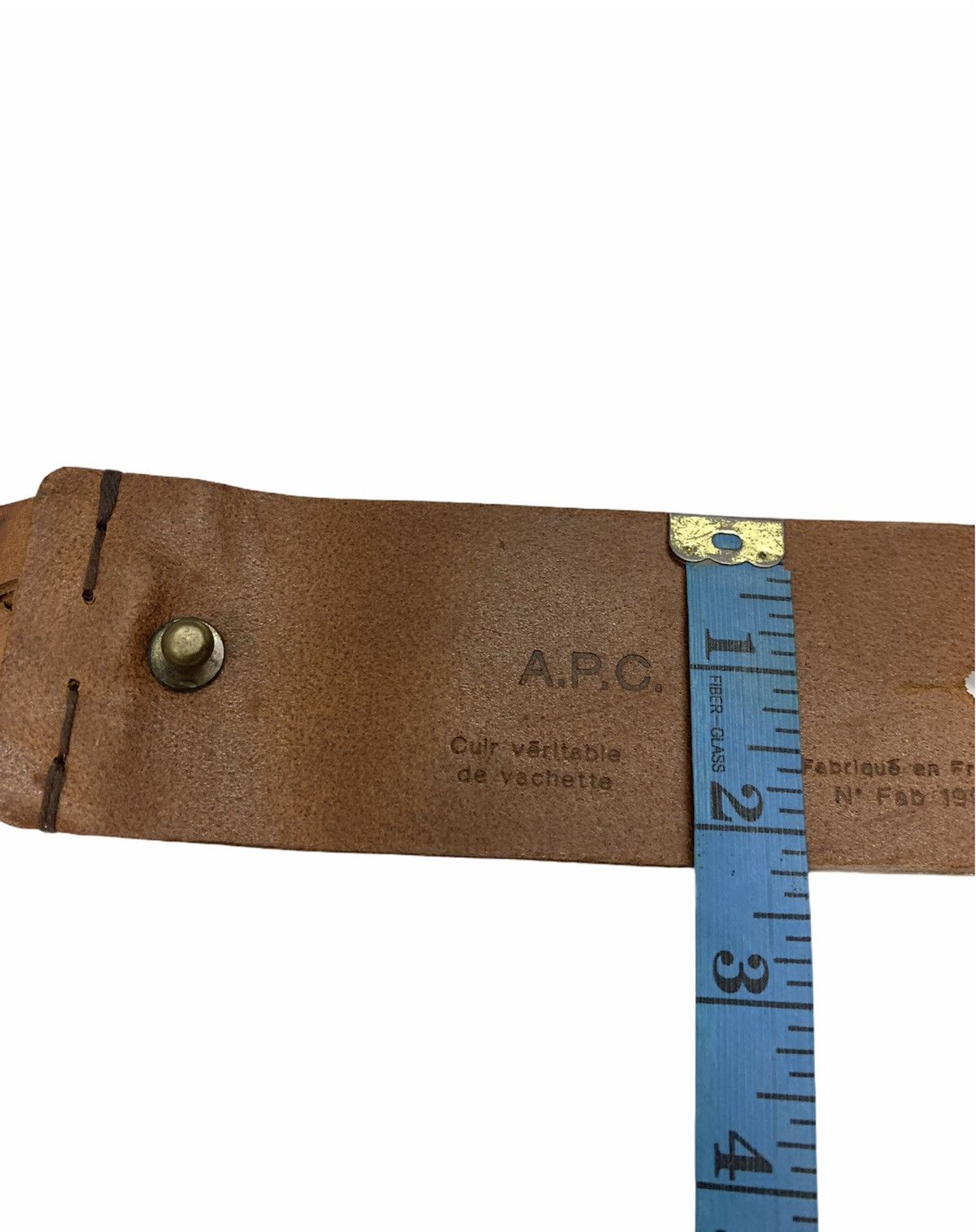 A.P.C. A.P.C Leather Braided Belt Unisex Size ONE SIZE - 4 Thumbnail