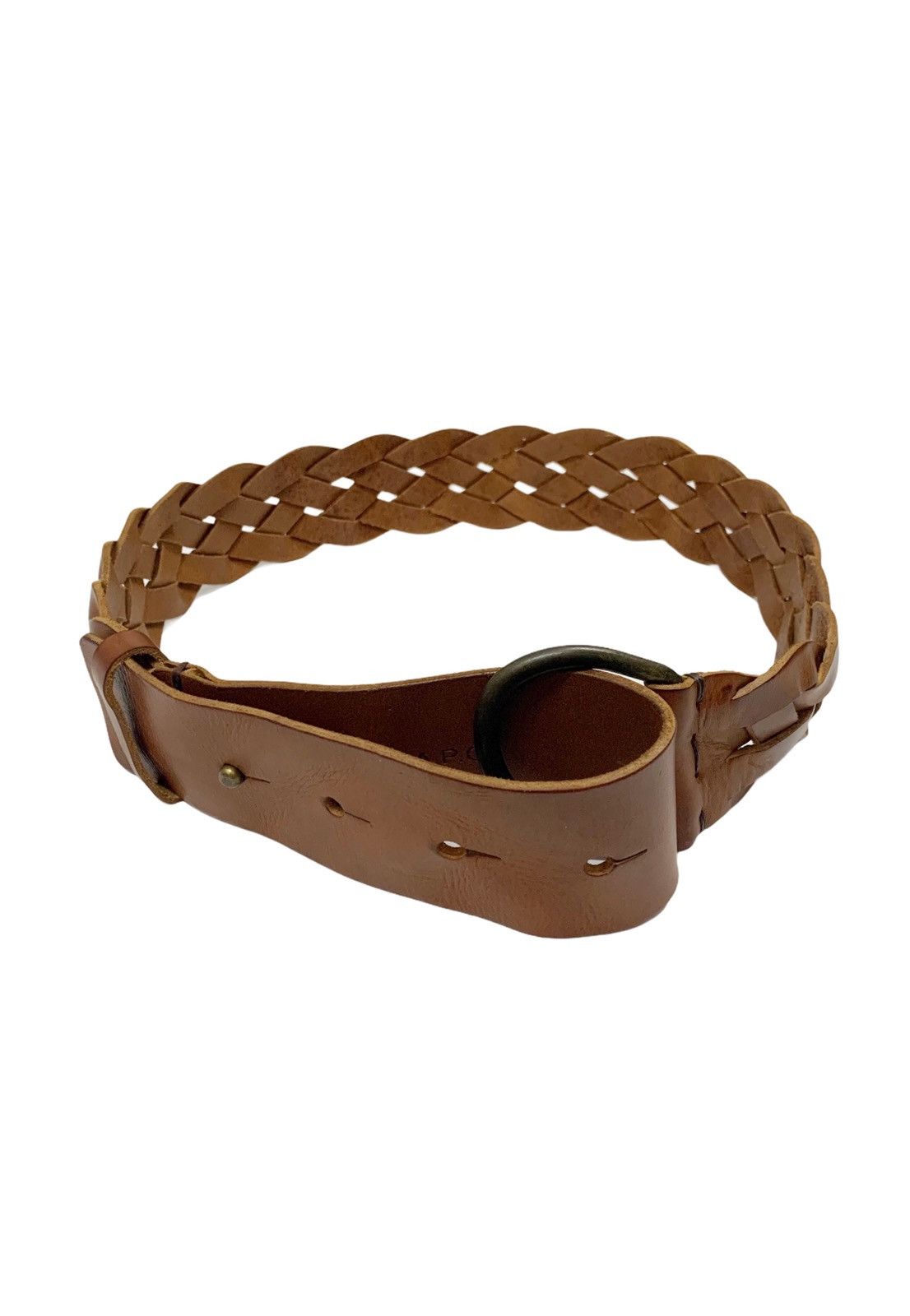 A.P.C. A.P.C Leather Braided Belt Unisex Size ONE SIZE - 1 Thumbnail