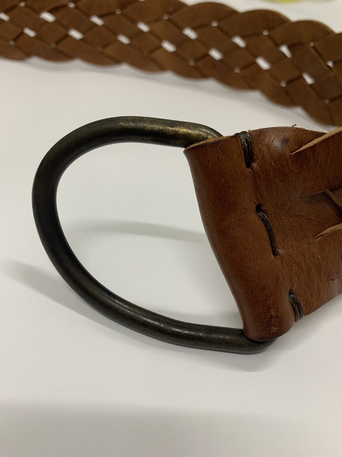 A.P.C. A.P.C Leather Braided Belt Unisex Size ONE SIZE - 6 Thumbnail