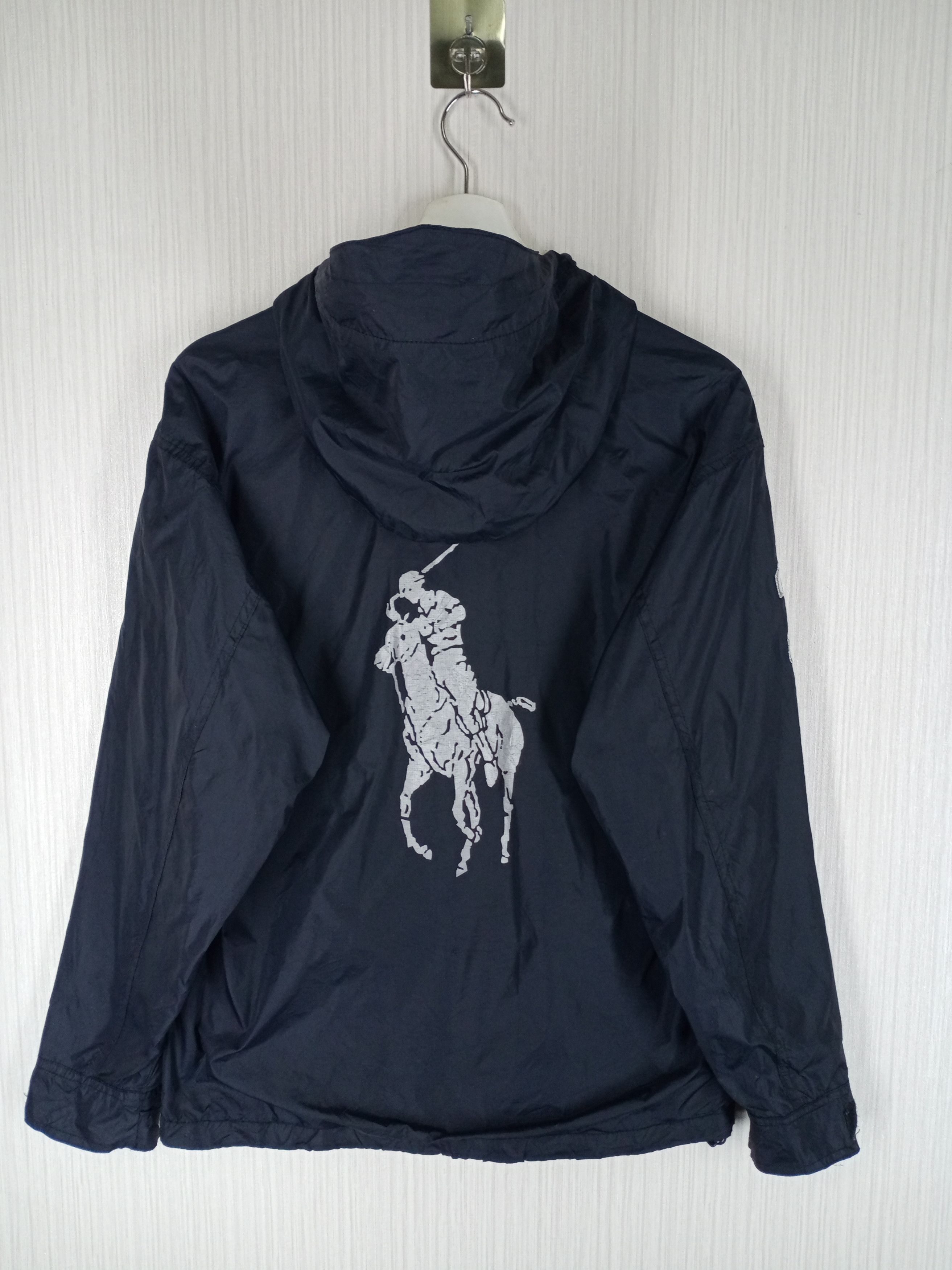 Polo Ralph Lauren Vintage Polo Ralph Lauren Windbreaker Hoodie Jacket Size US M / EU 48-50 / 2 - 2 Thumbnail
