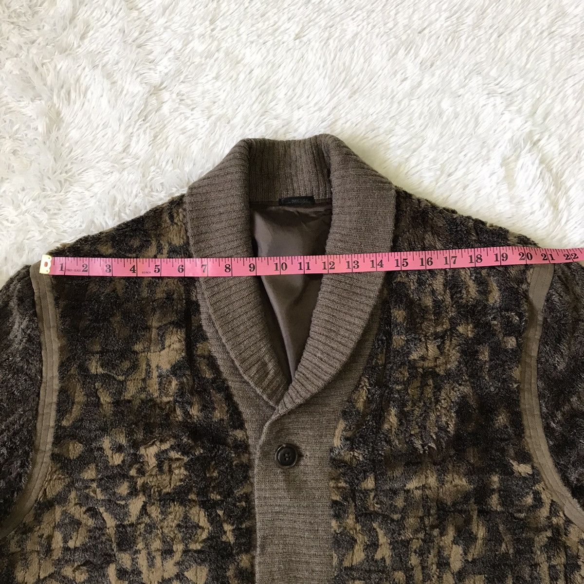 Japanese Brand Rare Il Messe Leopard Style Fur Hairy Like Jacket Size US L / EU 52-54 / 3 - 21 Thumbnail