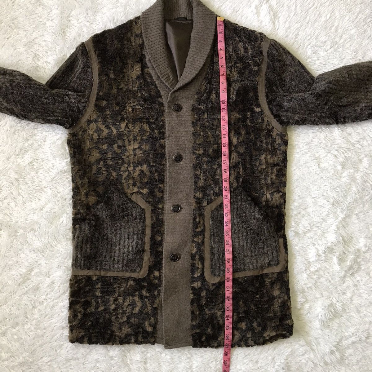 Japanese Brand Rare Il Messe Leopard Style Fur Hairy Like Jacket Size US L / EU 52-54 / 3 - 20 Thumbnail