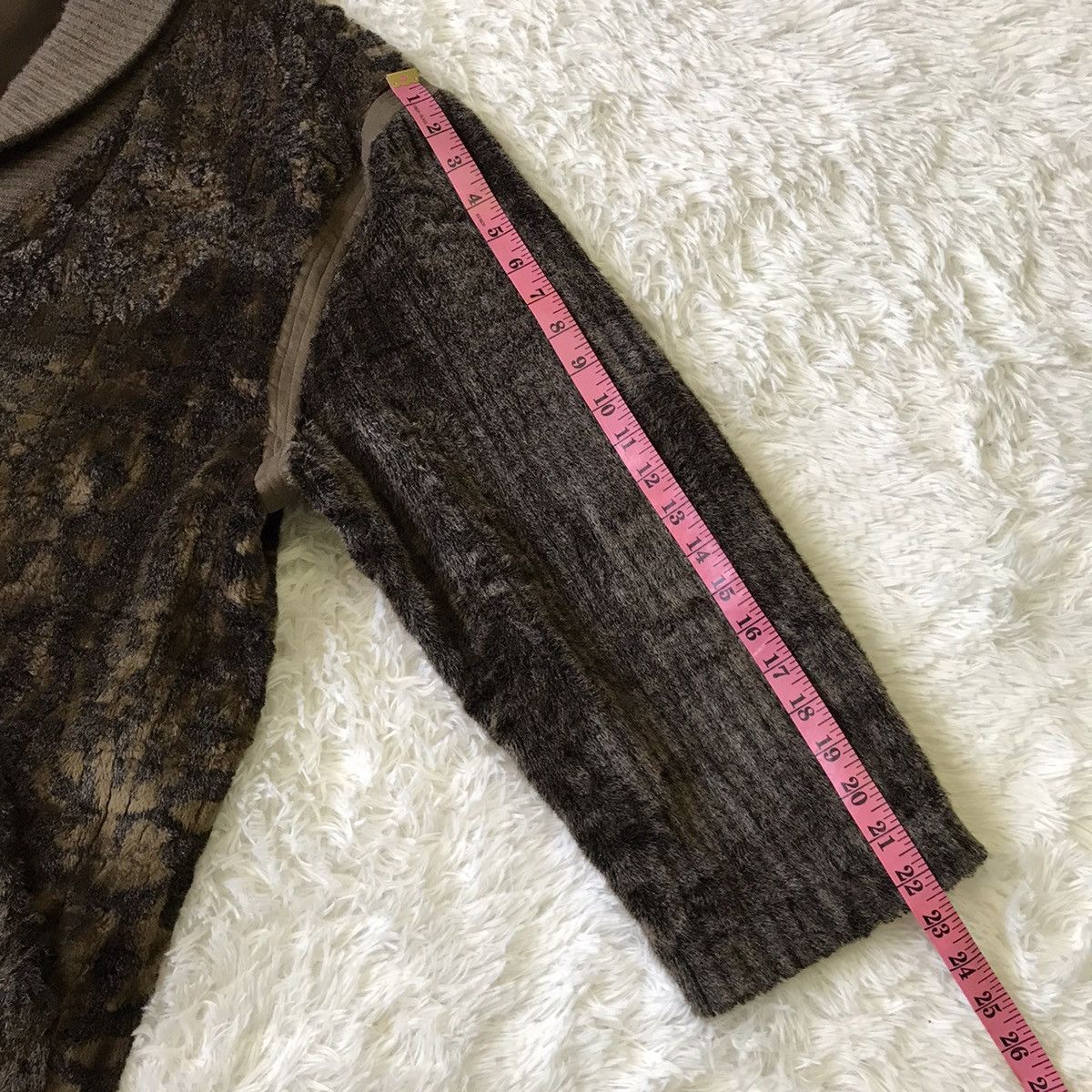 Japanese Brand Rare Il Messe Leopard Style Fur Hairy Like Jacket Size US L / EU 52-54 / 3 - 22 Thumbnail