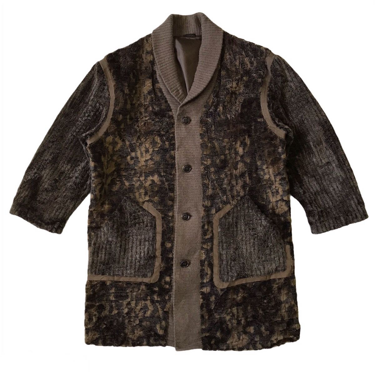 Japanese Brand Rare Il Messe Leopard Style Fur Hairy Like Jacket Size US L / EU 52-54 / 3 - 1 Thumbnail
