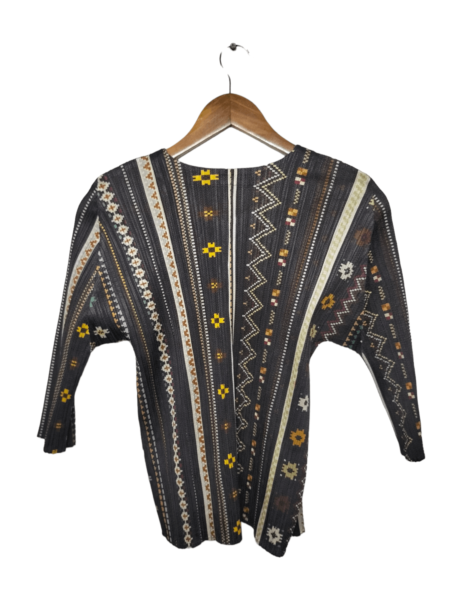 Pleats Please Issey Miyake pleats please cardigan Native American Pixel Size M / US 6-8 / IT 42-44 - 2 Thumbnail