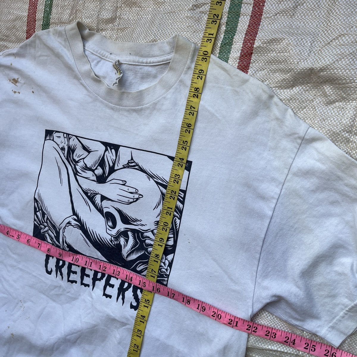 Fuck Art, Make Tees Rare Hippie Sex Design Creepers Horror Skulls Fuck TShirt Size US XL / EU 56 / 4 - 5 Thumbnail