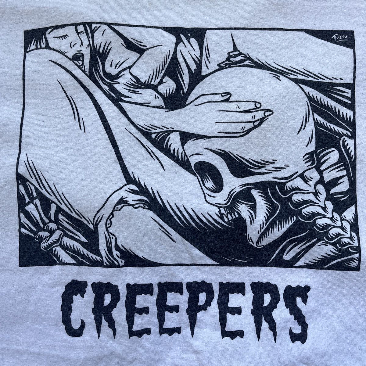 Fuck Art, Make Tees Rare Hippie Sex Design Creepers Horror Skulls Fuck TShirt Size US XL / EU 56 / 4 - 9 Thumbnail