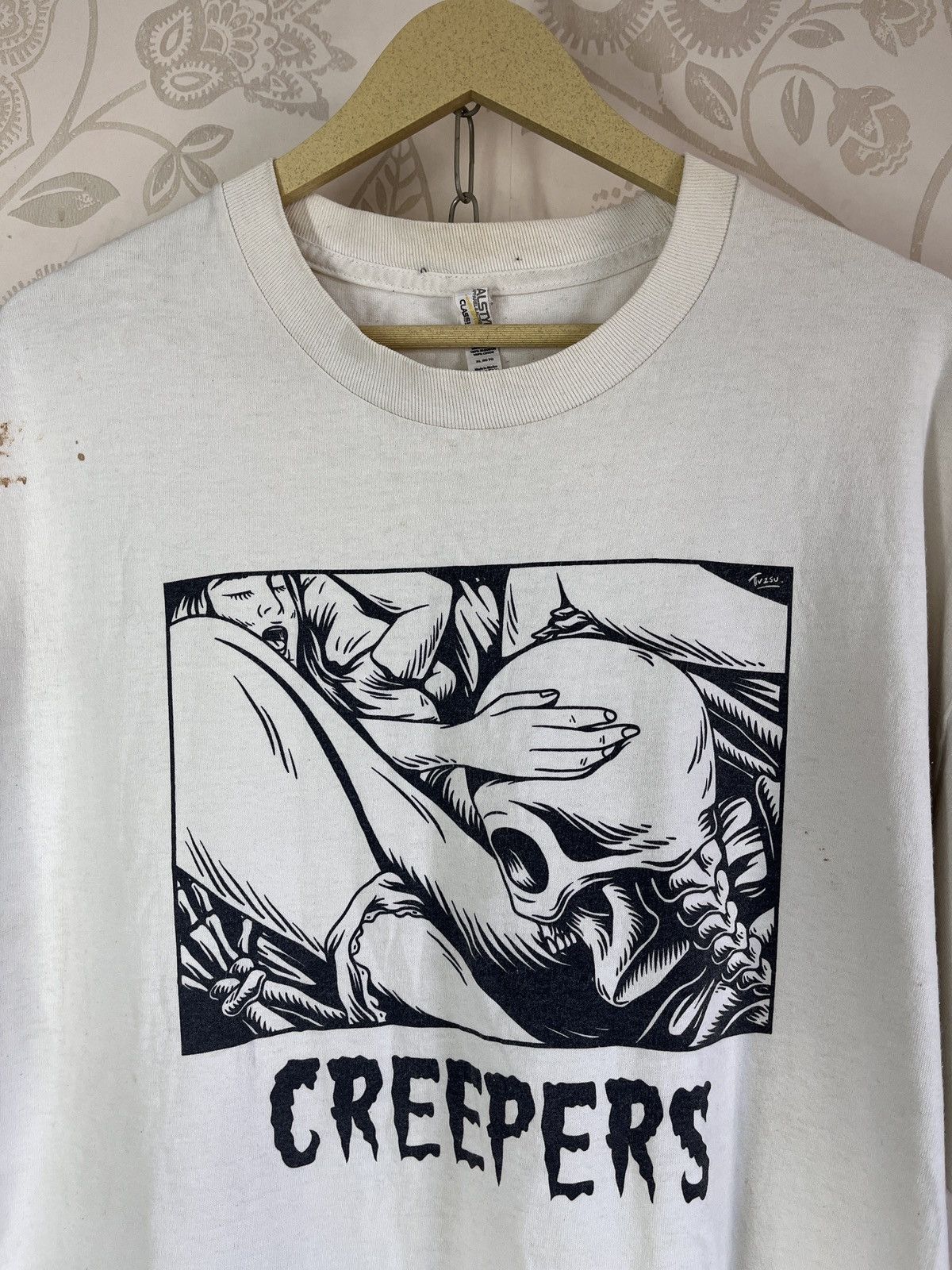 Fuck Art, Make Tees Rare Hippie Sex Design Creepers Horror Skulls Fuck TShirt Size US XL / EU 56 / 4 - 2 Thumbnail