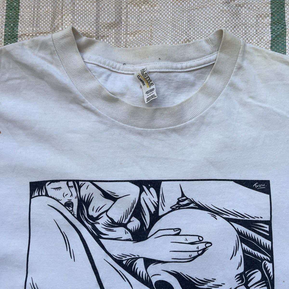 Fuck Art, Make Tees Rare Hippie Sex Design Creepers Horror Skulls Fuck TShirt Size US XL / EU 56 / 4 - 7 Thumbnail