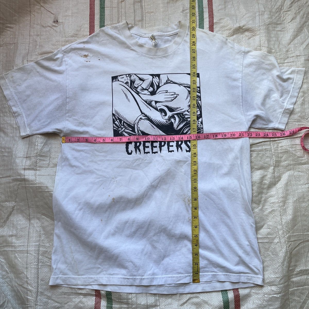 Fuck Art, Make Tees Rare Hippie Sex Design Creepers Horror Skulls Fuck TShirt Size US XL / EU 56 / 4 - 6 Thumbnail
