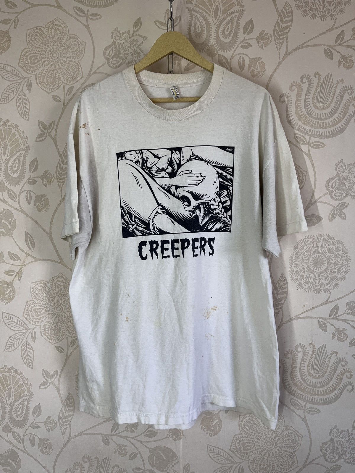 Fuck Art, Make Tees Rare Hippie Sex Design Creepers Horror Skulls Fuck TShirt Size US XL / EU 56 / 4 - 3 Thumbnail
