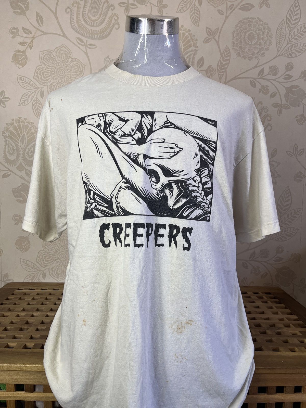 Fuck Art, Make Tees Rare Hippie Sex Design Creepers Horror Skulls Fuck TShirt Size US XL / EU 56 / 4 - 1 Thumbnail