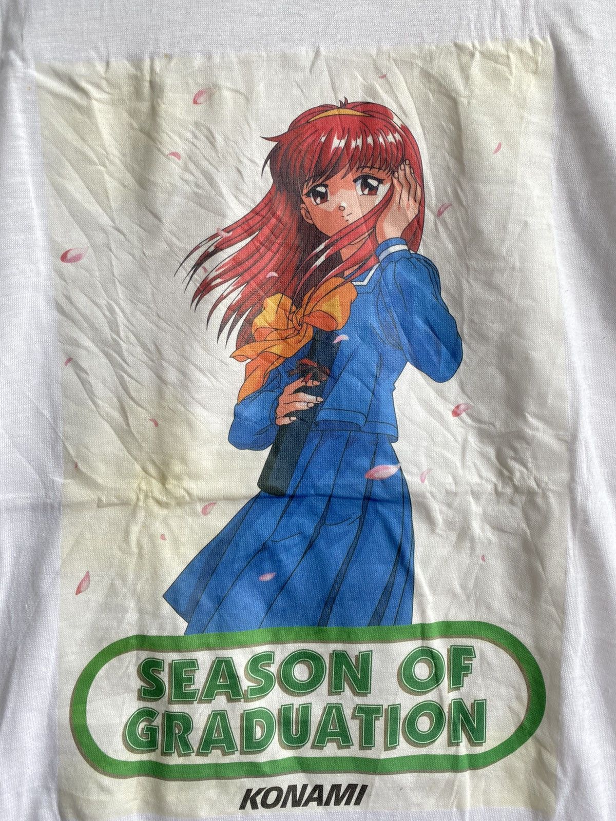 Anime × Japanese Brand × Vintage Vintage Konami Tokimeki Memorial season of graduation anime Size US M / EU 48-50 / 2 - 7 Thumbnail