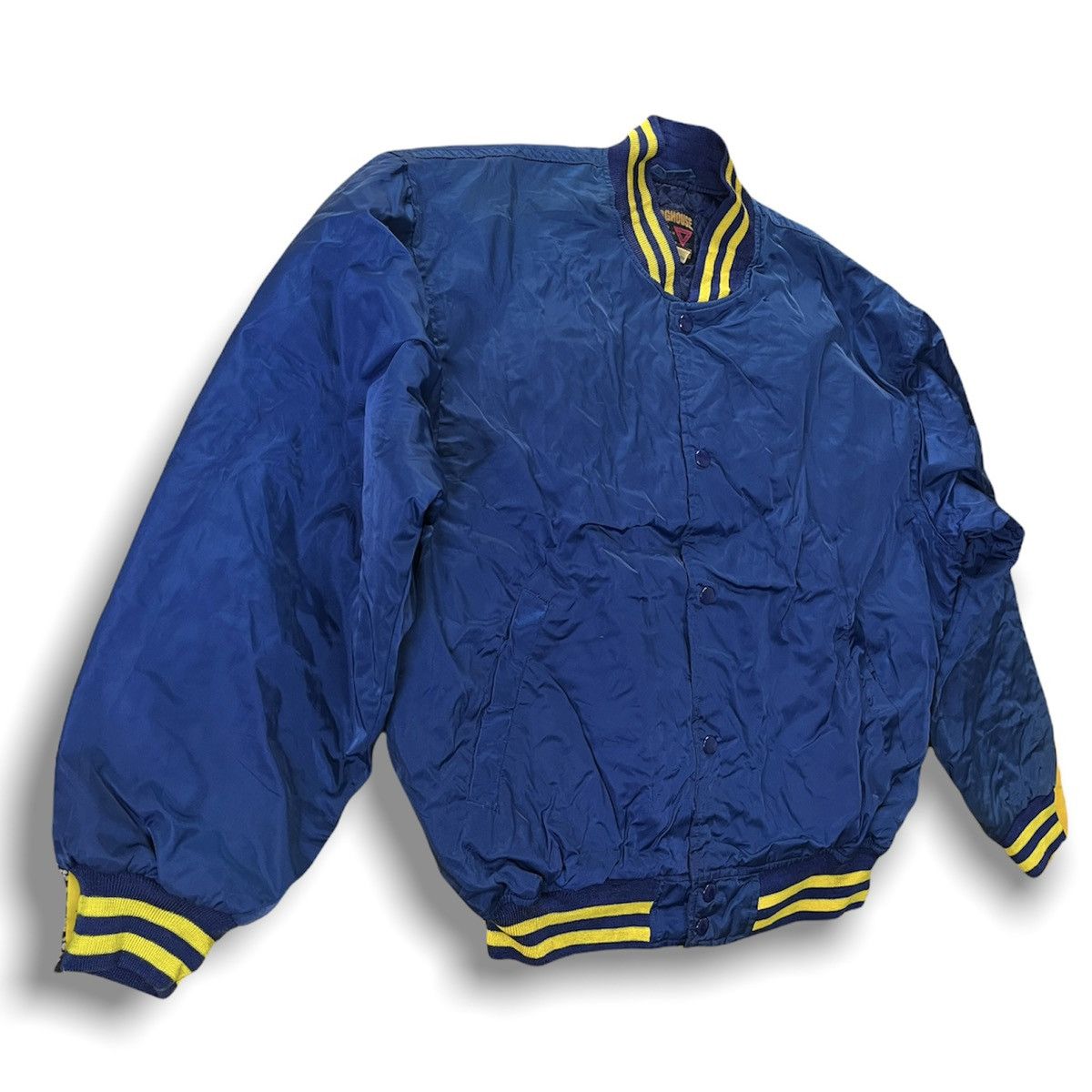 Japanese Brand × Vintage DOGHOUSE BOSS BOZU Coffee Varsity Worker Jacket Sweater Size US L / EU 52-54 / 3 - 6 Thumbnail