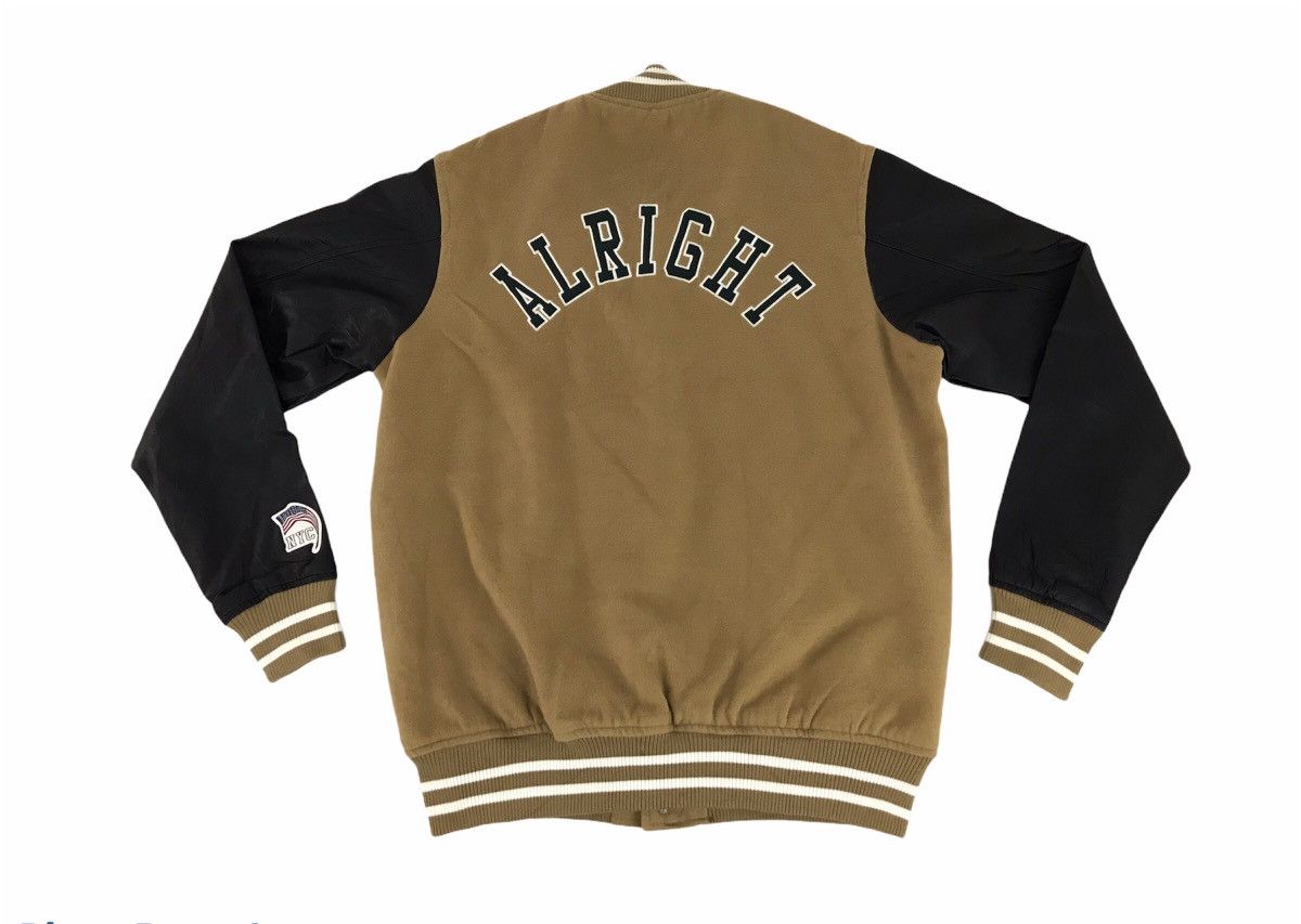 Japanese Brand Browny Alright Varsity Jacket Hype Style College Size US M / EU 48-50 / 2 - 2 Thumbnail
