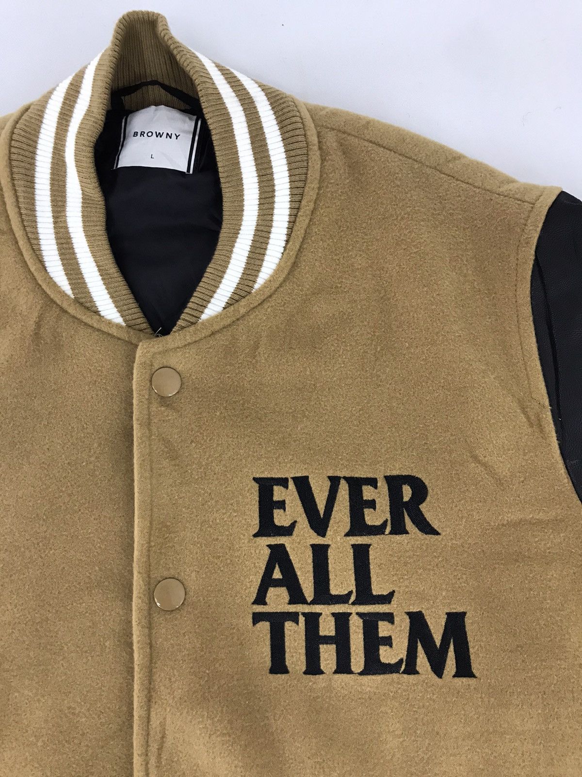 Japanese Brand Browny Alright Varsity Jacket Hype Style College Size US M / EU 48-50 / 2 - 4 Thumbnail