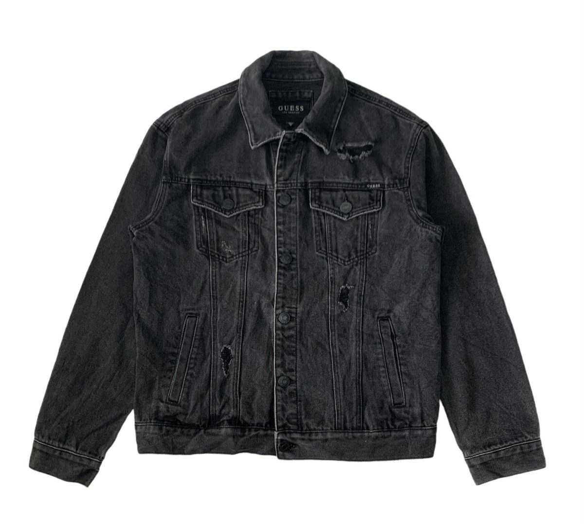 Guess Guess Los Angeles Distress Jacket Size US M / EU 48-50 / 2 - 1 Thumbnail