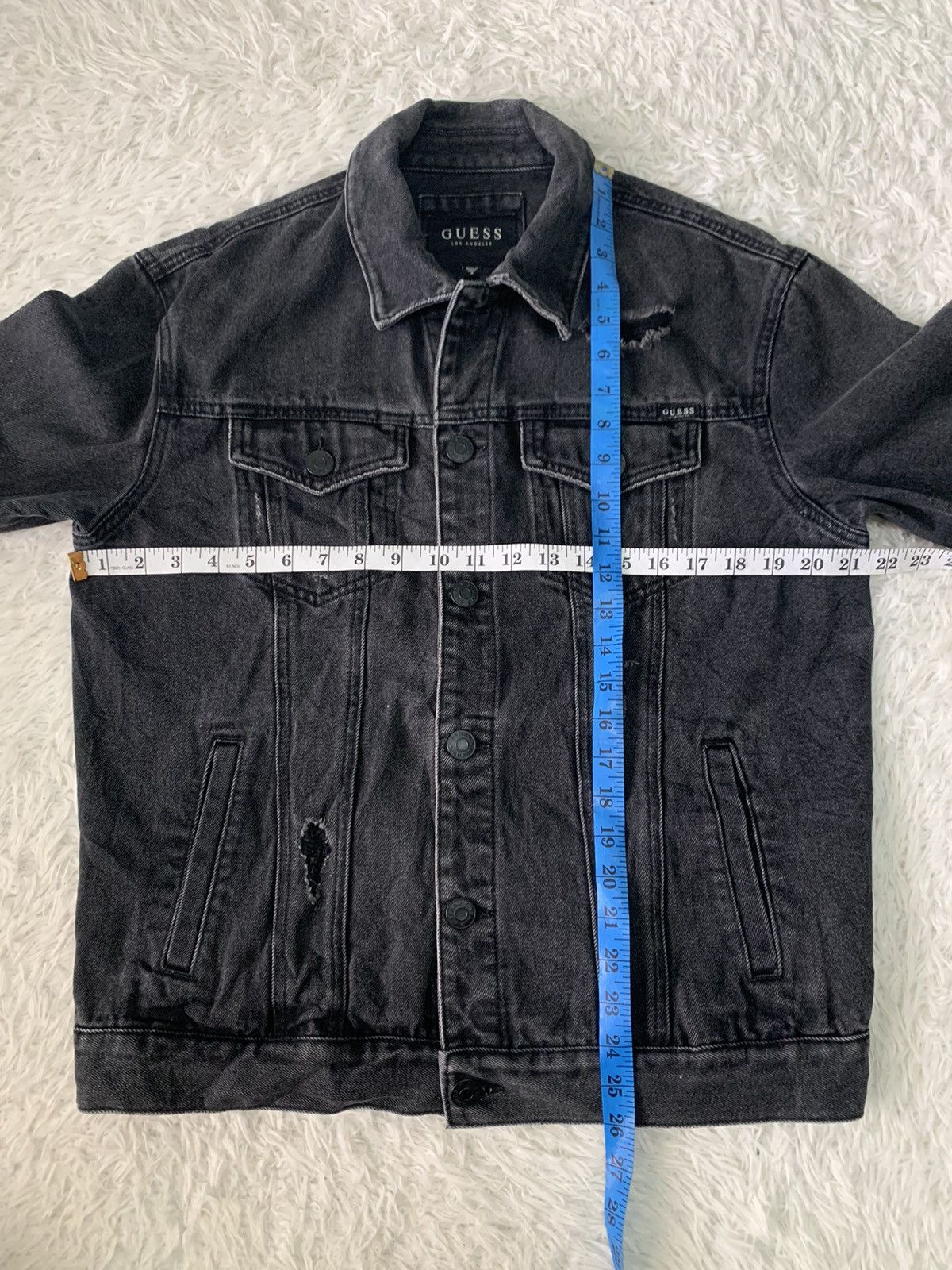 Guess Guess Los Angeles Distress Jacket Size US M / EU 48-50 / 2 - 14 Thumbnail