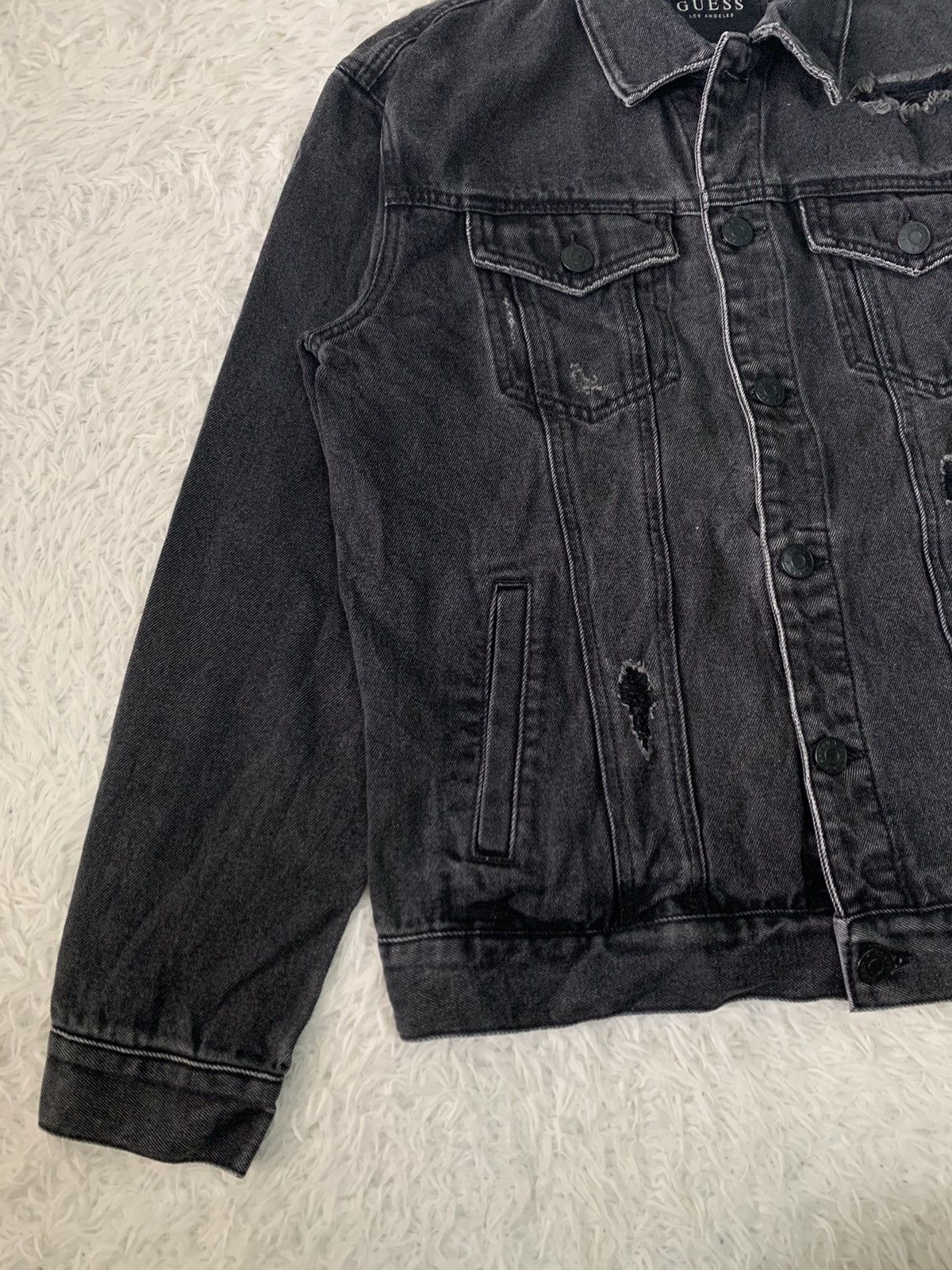 Guess Guess Los Angeles Distress Jacket Size US M / EU 48-50 / 2 - 3 Thumbnail