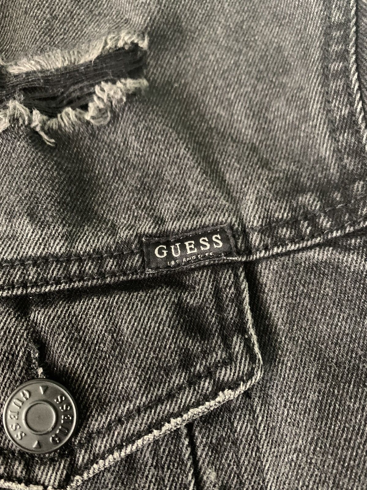 Guess Guess Los Angeles Distress Jacket Size US M / EU 48-50 / 2 - 7 Thumbnail