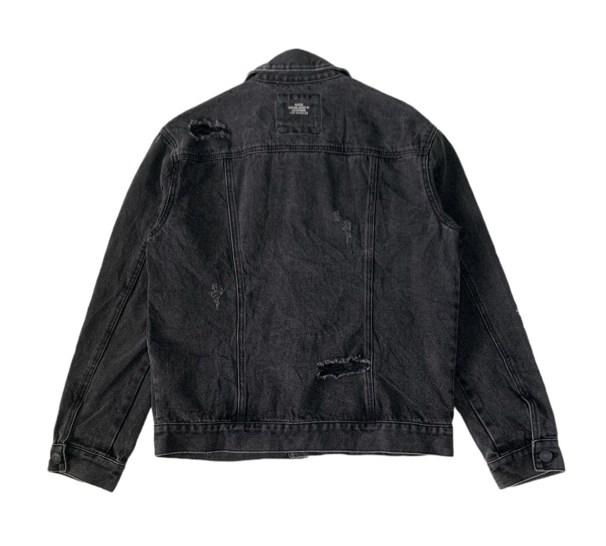 Guess Guess Los Angeles Distress Jacket Size US M / EU 48-50 / 2 - 2 Thumbnail