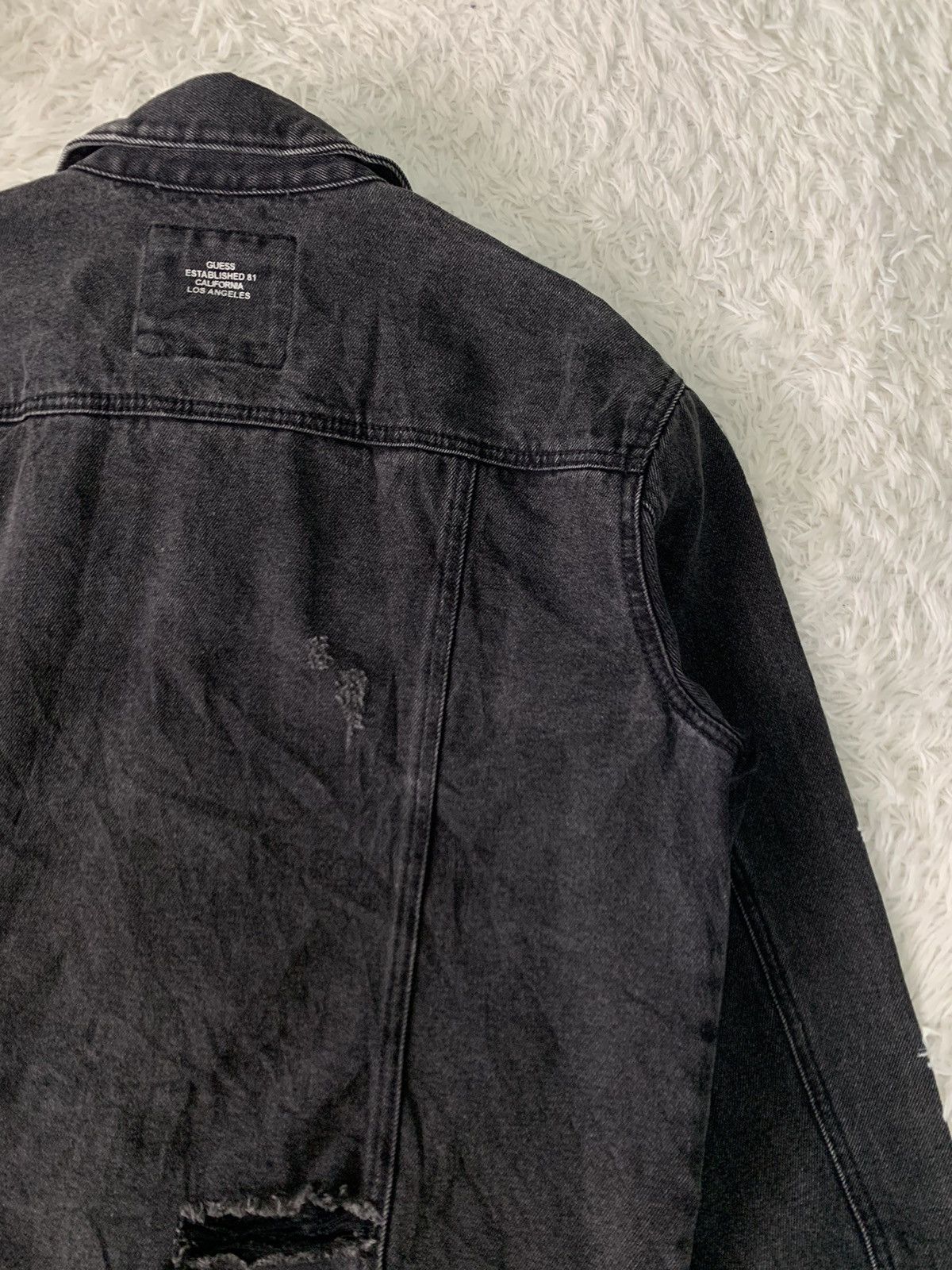 Guess Guess Los Angeles Distress Jacket Size US M / EU 48-50 / 2 - 10 Thumbnail