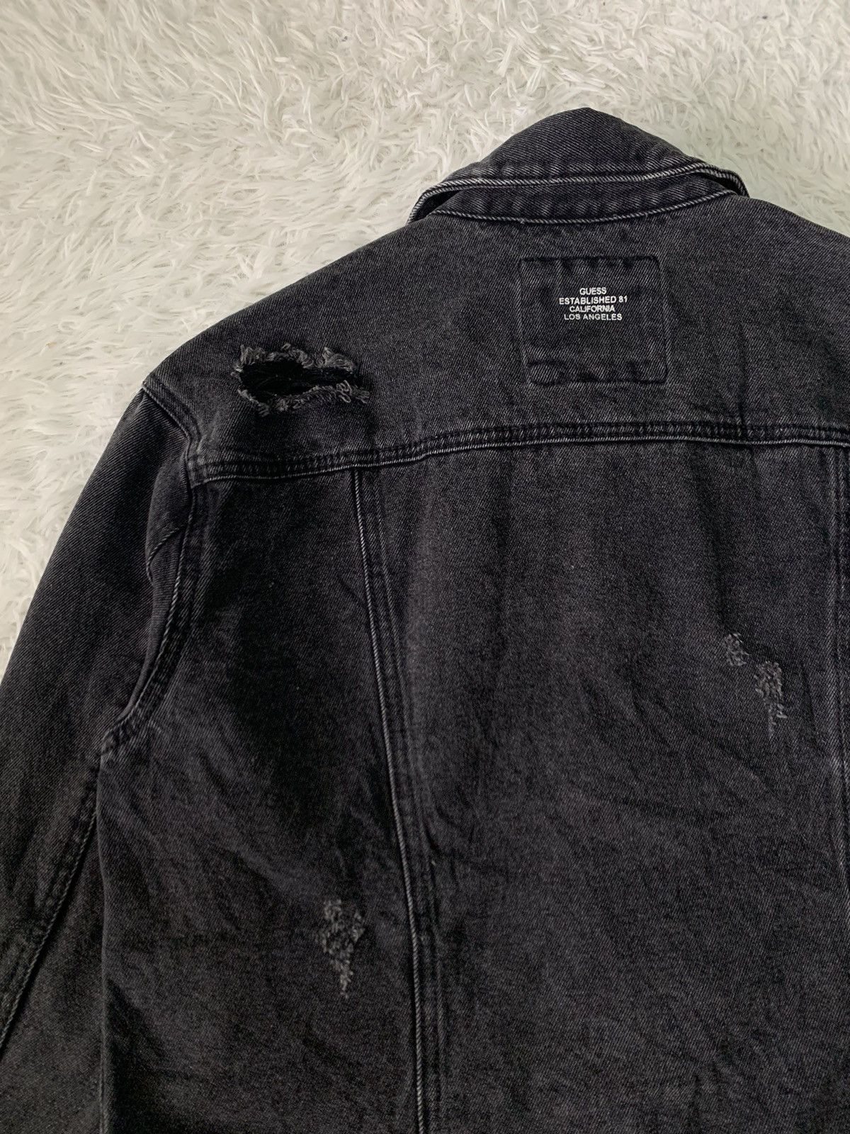 Guess Guess Los Angeles Distress Jacket Size US M / EU 48-50 / 2 - 9 Thumbnail