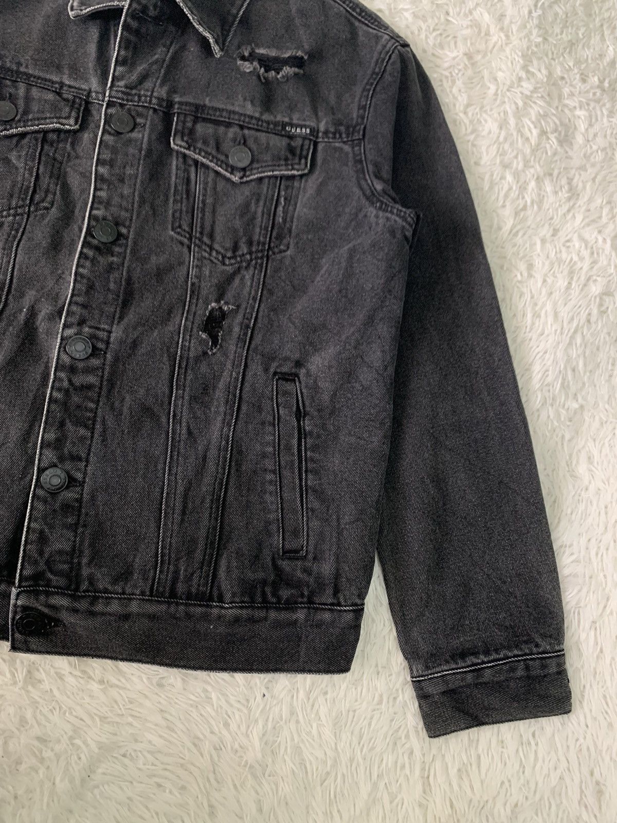 Guess Guess Los Angeles Distress Jacket Size US M / EU 48-50 / 2 - 4 Thumbnail