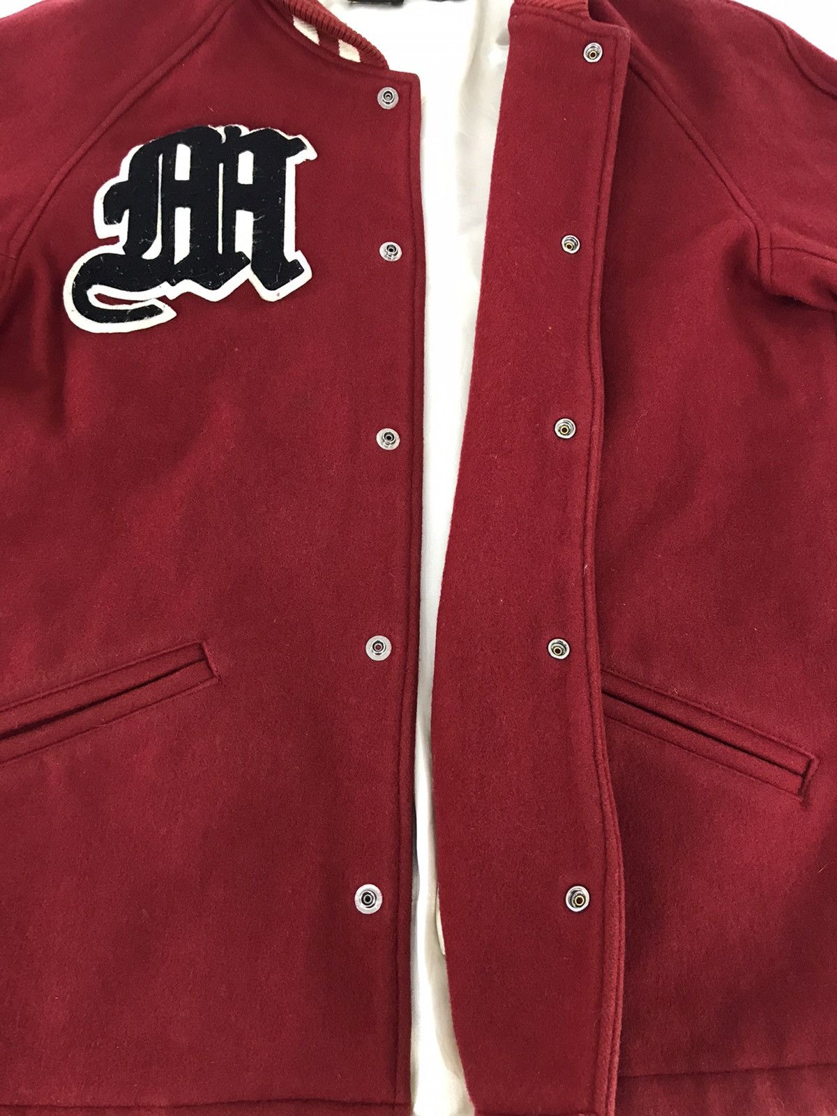 Mossimo Mossimo Usa Varsity Jacket Wool Made In Japan Streetwear Size US M / EU 48-50 / 2 - 11 Thumbnail