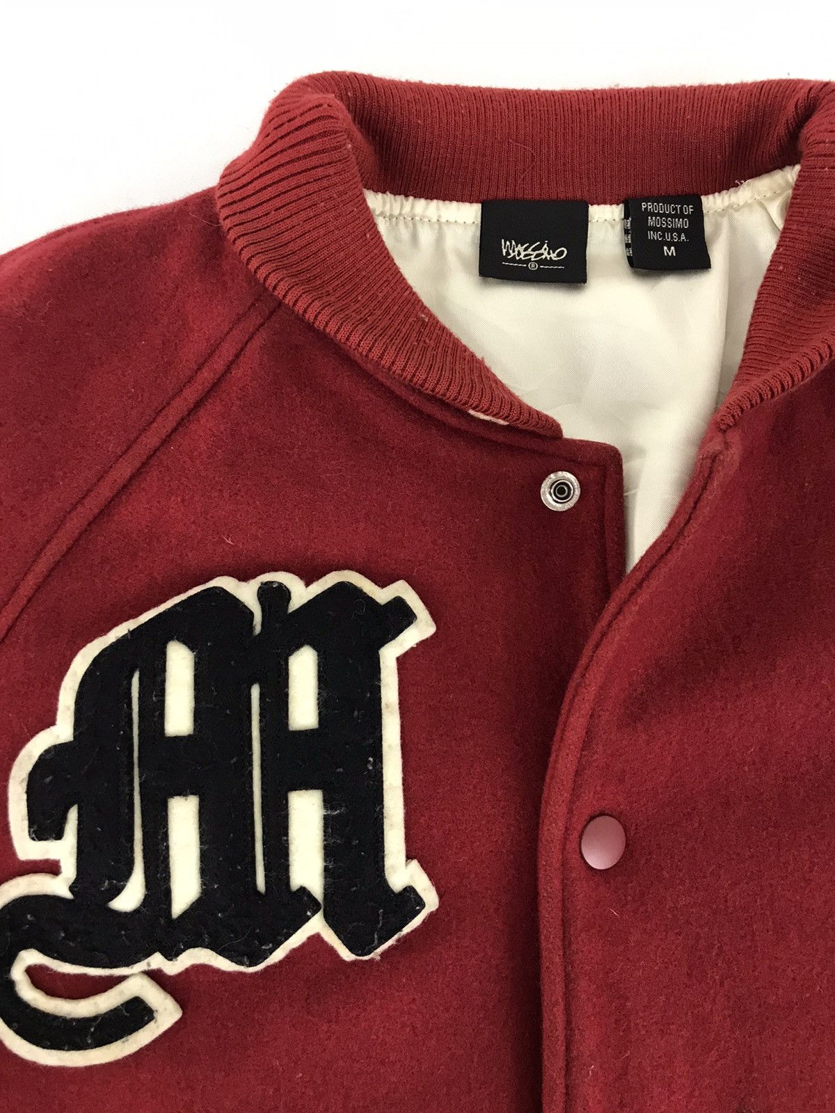 Mossimo Mossimo Usa Varsity Jacket Wool Made In Japan Streetwear Size US M / EU 48-50 / 2 - 10 Thumbnail