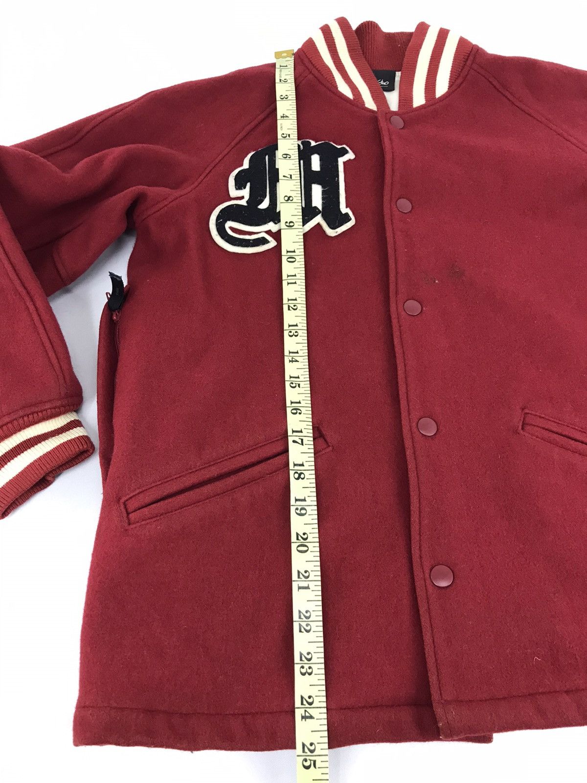 Mossimo Mossimo Usa Varsity Jacket Wool Made In Japan Streetwear Size US M / EU 48-50 / 2 - 6 Thumbnail