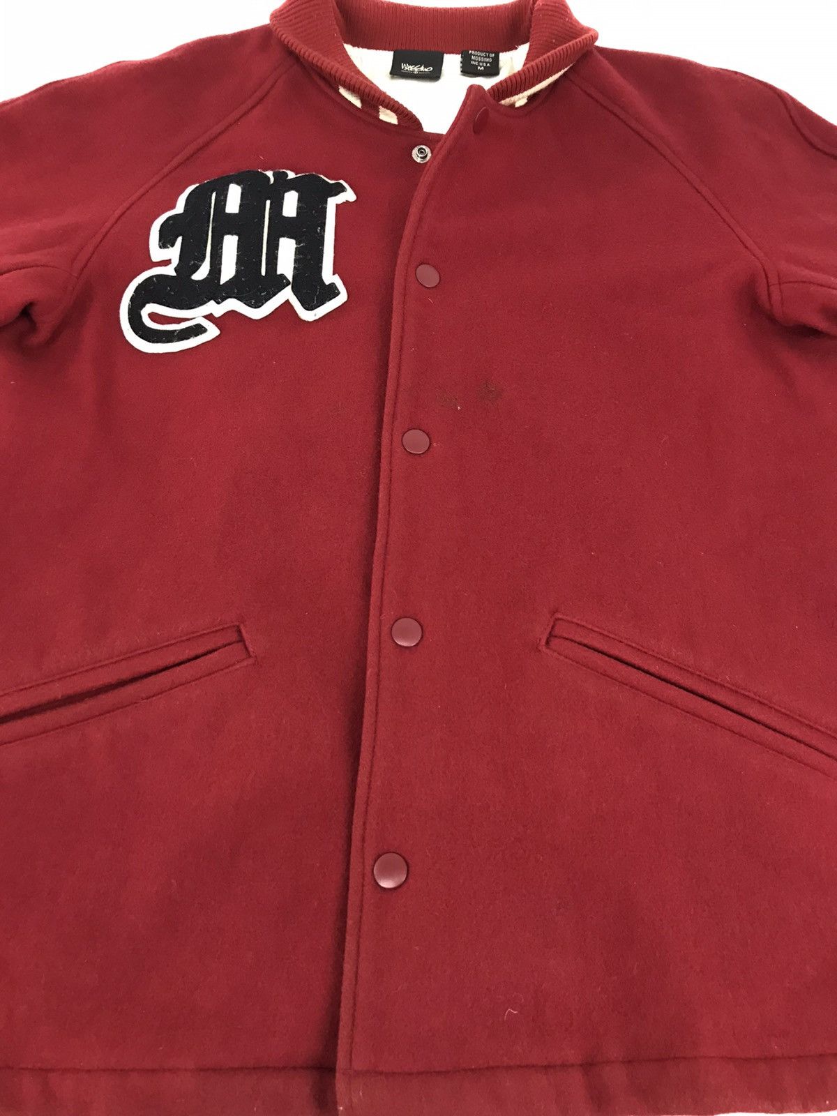 Mossimo Mossimo Usa Varsity Jacket Wool Made In Japan Streetwear Size US M / EU 48-50 / 2 - 8 Thumbnail