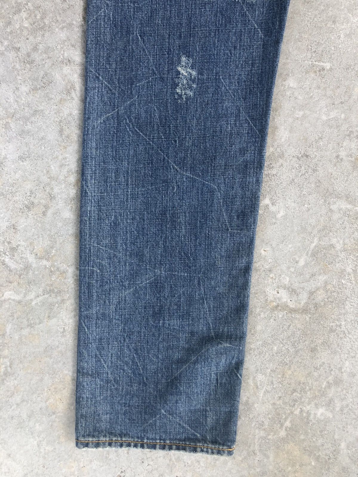 Japanese Brand Vintage Co & Lu Daicock Evisu Style Selvedge Big Logo Size US 33 - 11 Thumbnail