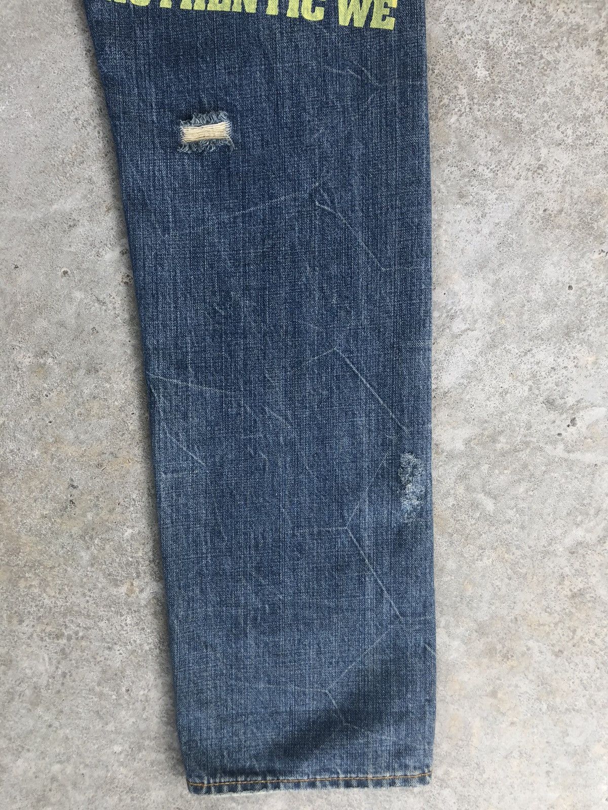 Japanese Brand Vintage Co & Lu Daicock Evisu Style Selvedge Big Logo Size US 33 - 12 Thumbnail