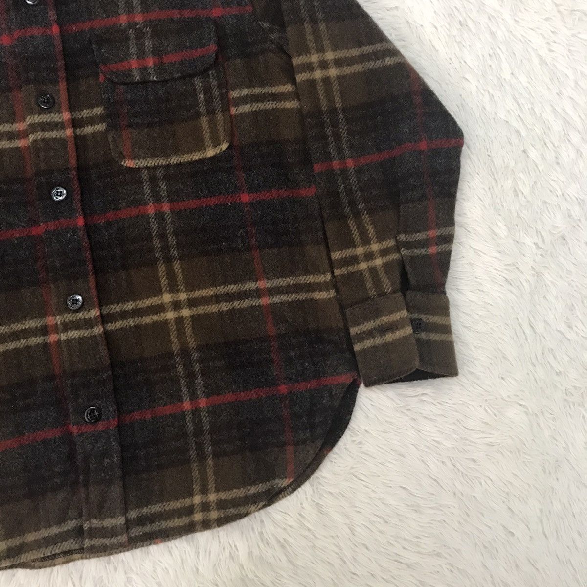 Other Made for MONOGRAM Wool Button Up Made in Usa Size US S / EU 44-46 / 1 - 4 Thumbnail