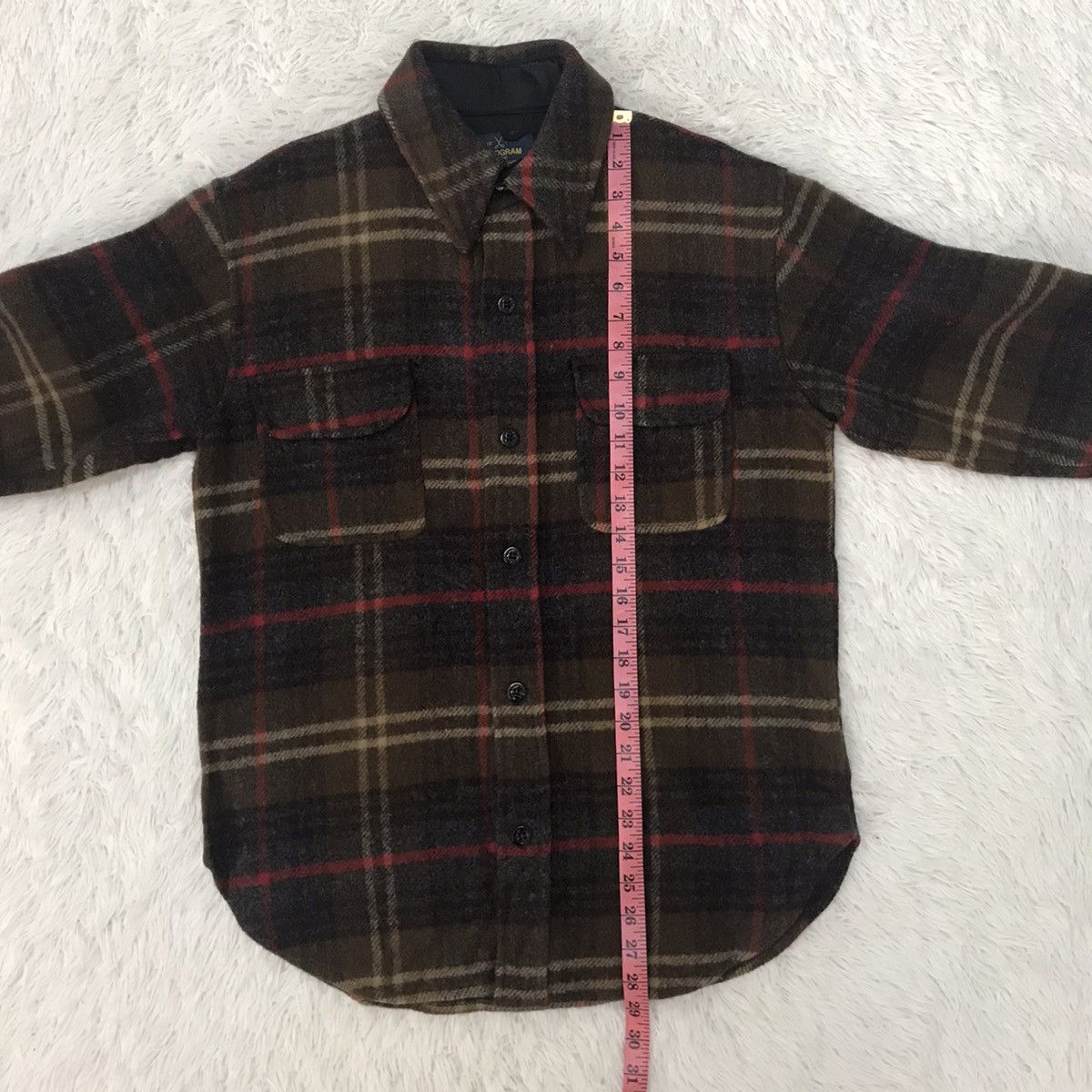 Other Made for MONOGRAM Wool Button Up Made in Usa Size US S / EU 44-46 / 1 - 15 Thumbnail