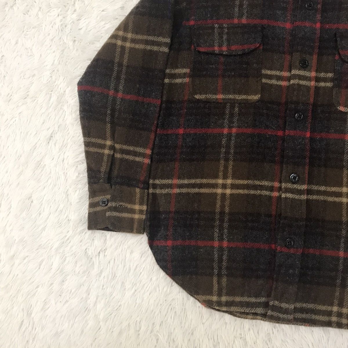 Other Made for MONOGRAM Wool Button Up Made in Usa Size US S / EU 44-46 / 1 - 3 Thumbnail