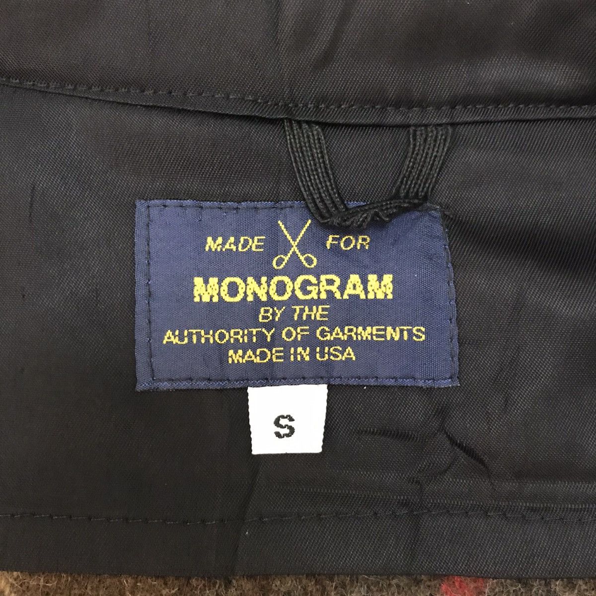 Other Made for MONOGRAM Wool Button Up Made in Usa Size US S / EU 44-46 / 1 - 12 Thumbnail
