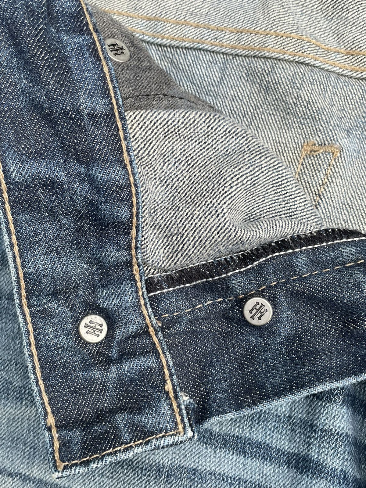 Howe × Vintage STEALS Hause Howe Aging Wash Denim Size US 33 - 20 Thumbnail