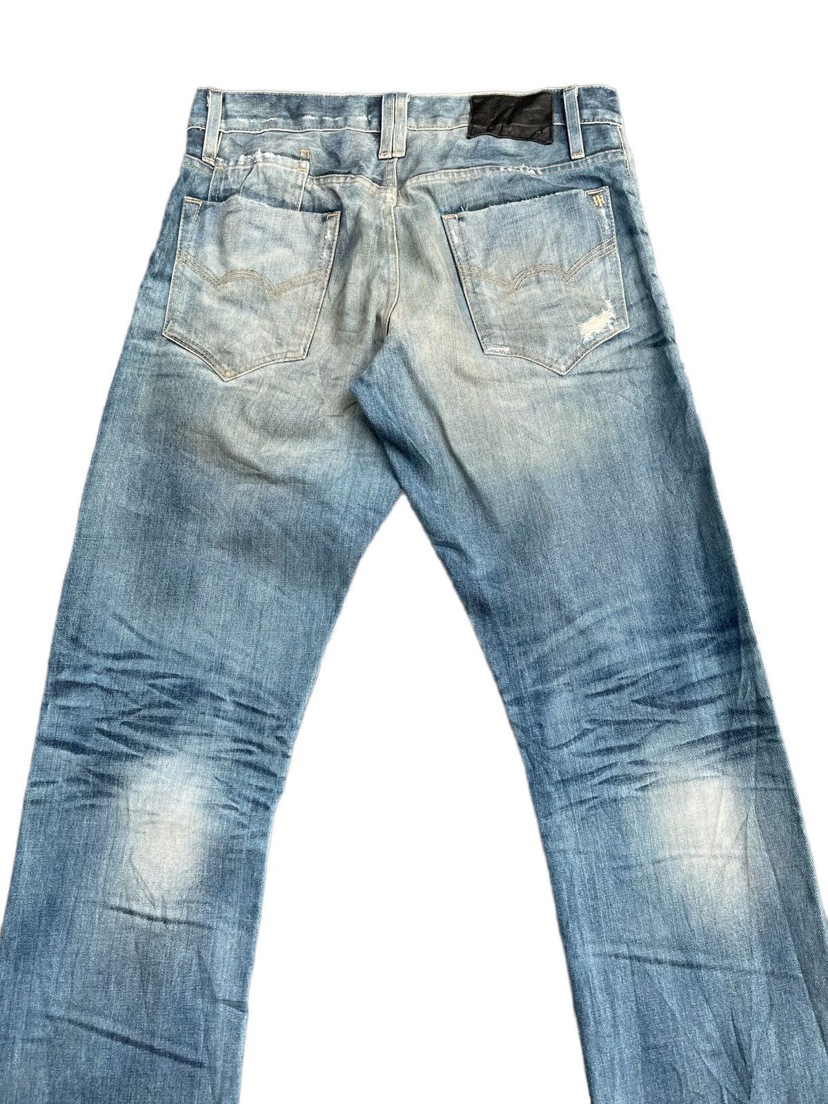 Howe × Vintage STEALS Hause Howe Aging Wash Denim Size US 33 - 9 Thumbnail