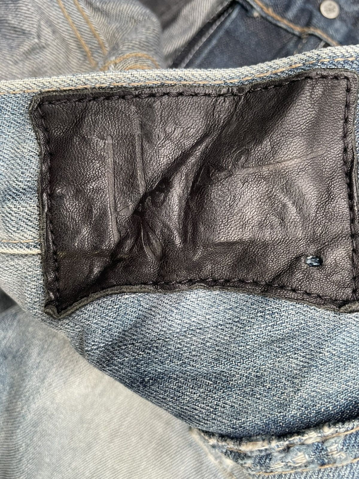 Howe × Vintage STEALS Hause Howe Aging Wash Denim Size US 33 - 16 Thumbnail