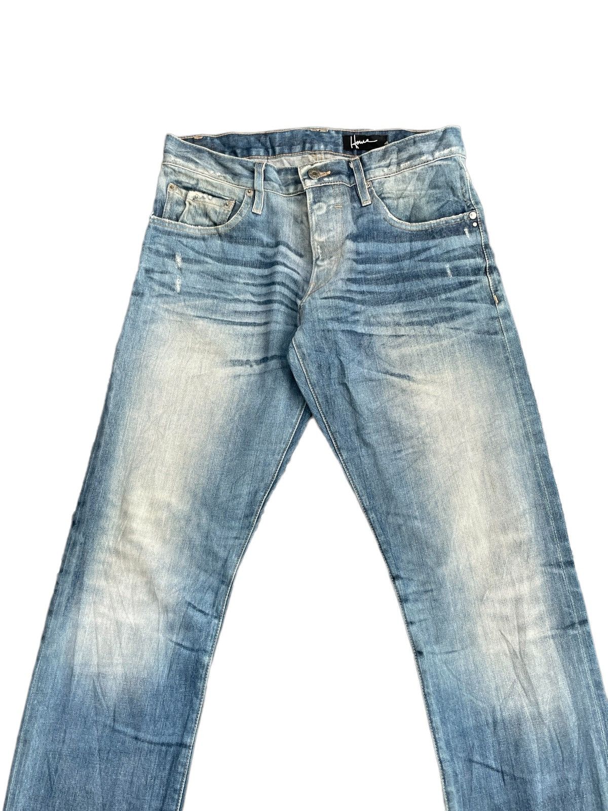 Howe × Vintage STEALS Hause Howe Aging Wash Denim Size US 33 - 4 Thumbnail