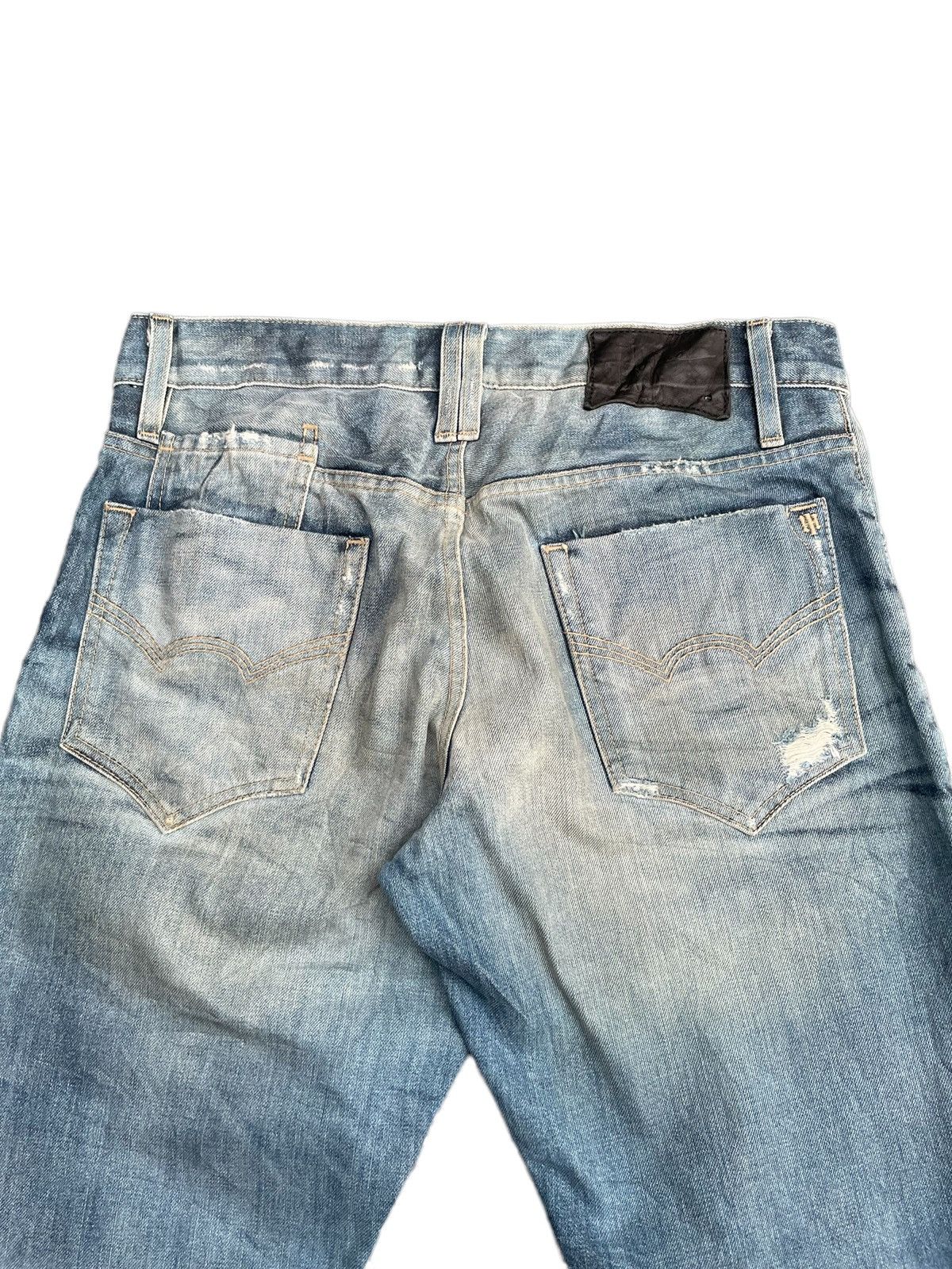 Howe × Vintage STEALS Hause Howe Aging Wash Denim Size US 33 - 11 Thumbnail