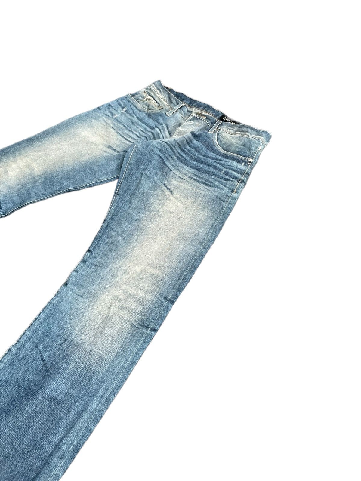 Howe × Vintage STEALS Hause Howe Aging Wash Denim Size US 33 - 3 Thumbnail