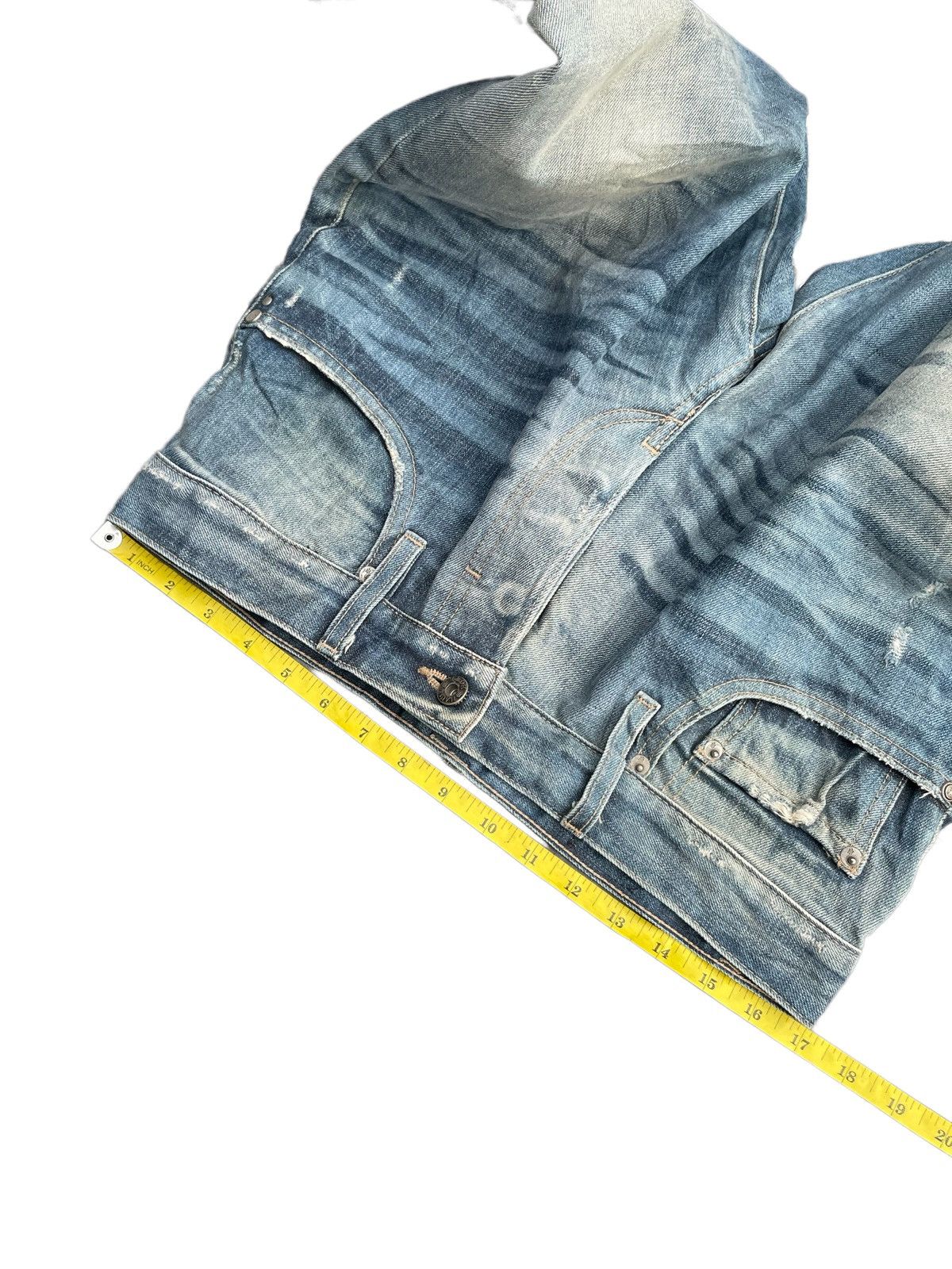 Howe × Vintage STEALS Hause Howe Aging Wash Denim Size US 33 - 2 Thumbnail