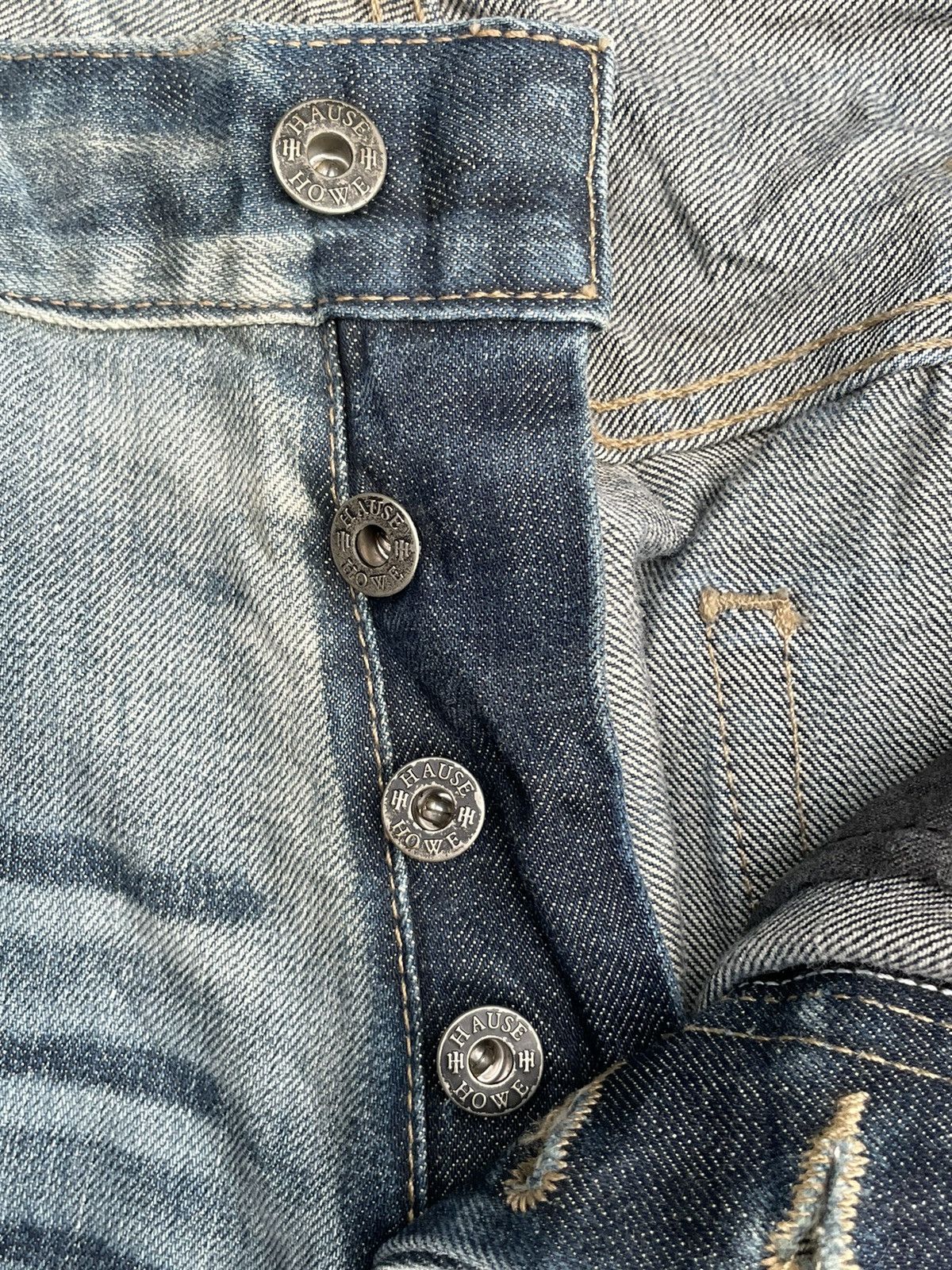 Howe × Vintage STEALS Hause Howe Aging Wash Denim Size US 33 - 22 Thumbnail
